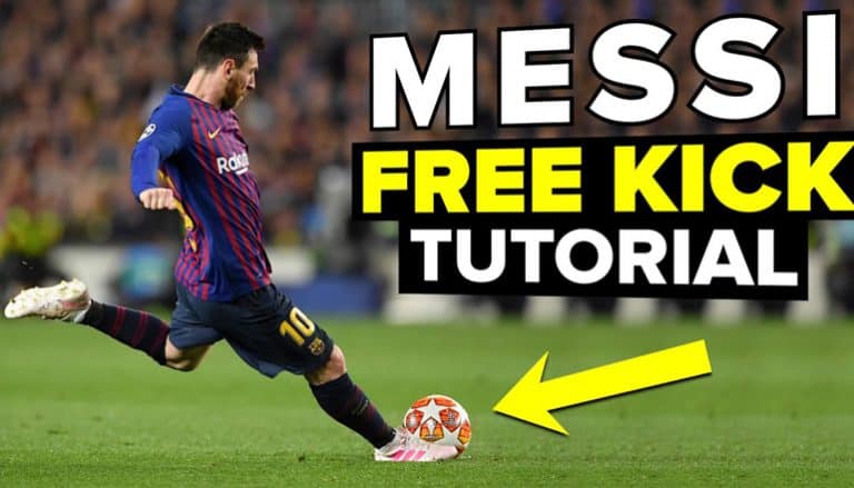 How to curve a soccer ball like messi