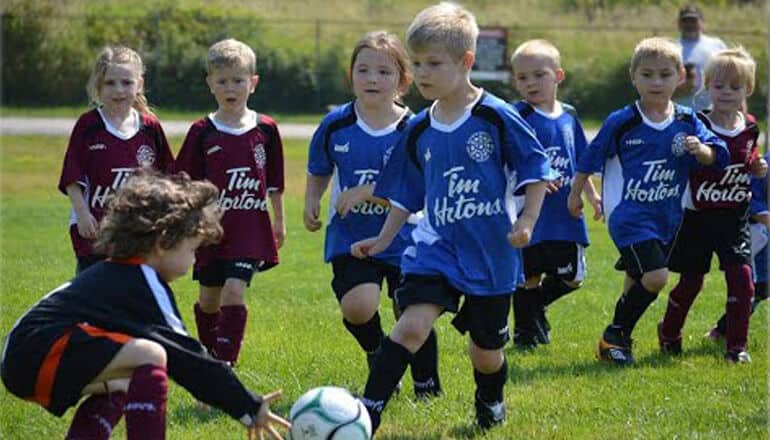 how to coach soccer to 5 years old