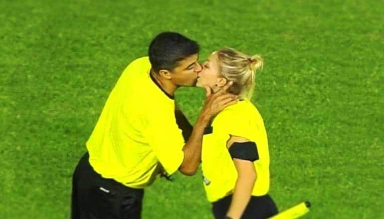 HUMILIATIONS Of Female Referees in soccer